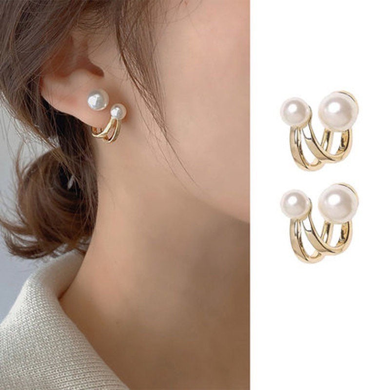 Boucle d'oreilles Perles