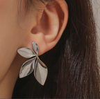 Boucle d'oreille Feuille