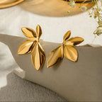 Boucle d'oreille Feuille