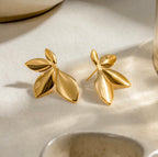 Boucle d'oreille Feuille